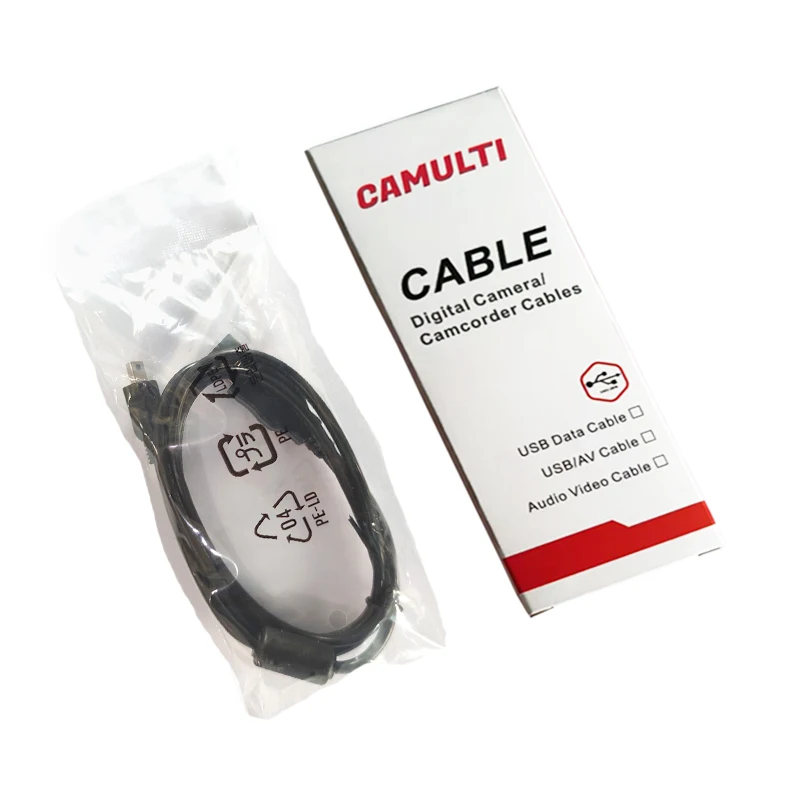 Мини 5P USB кабель для передачи данных шнур провод для Canon EOS 1100D 1200D 2000D IFC-300PCU SX130 ZR950 (art.: 3920c19d131ad) - 3920c19d131ad