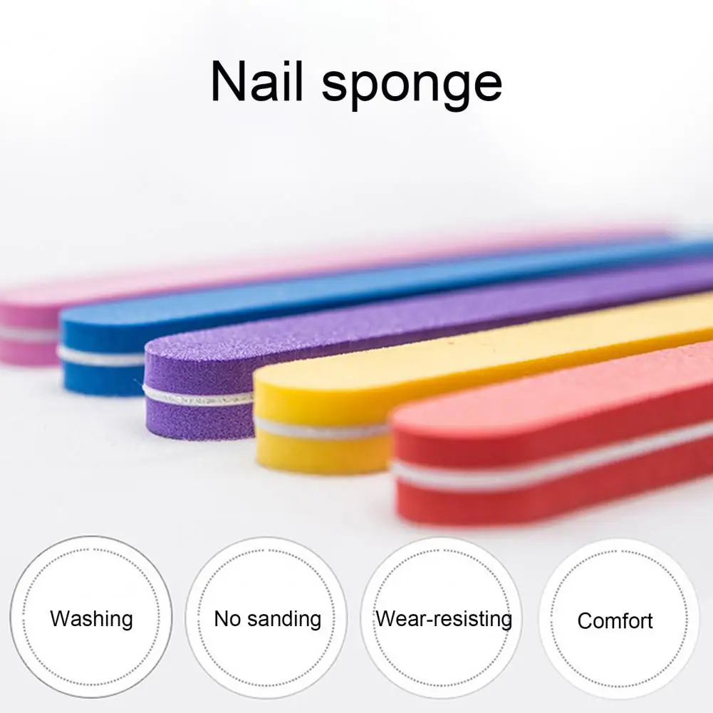 

Nail File Great Professional Rectangular Nail File Gadget Long Lasting Nail Sanding File