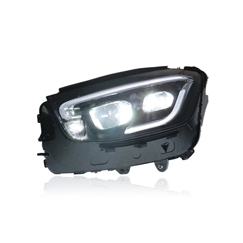 Фото Фара в сборе с ДХО (LED) для Mercedes-Benz GLC X253 (2016-2022), OEM-фара №3