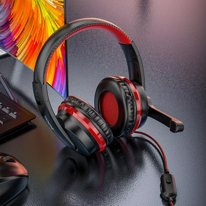

Gaming Headset Studio DJ Headphones Stereo Over Ear Wired Headphone With Microphone For PC PS4 PS5 Xbox One Gamer With Mic