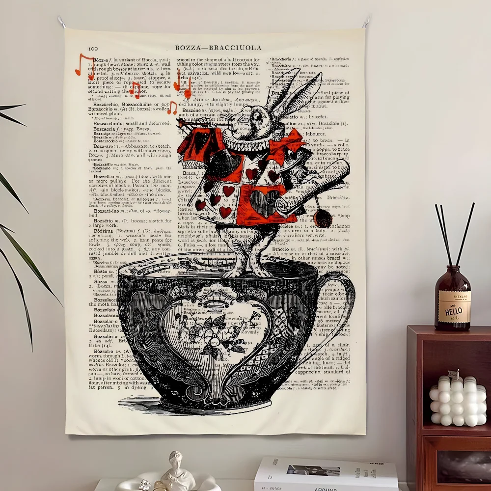 Гобелен A-Алиса в стране чудес идеально подходит для дома и гостиной декор