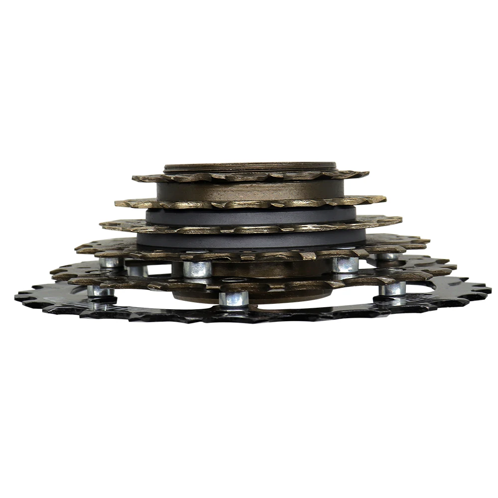 SHIMANO MF-TZ500-6 3x6 скоростей 14-28T велосипедная кассетная звездочка с несколькими