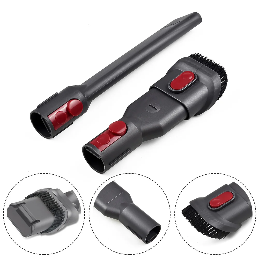 

2Pcs/Set Crevice Combination Brush Tool For Dyson V7 V8 V10 Vacuum Cleaner spare Parts Sweeping Robot Accessories