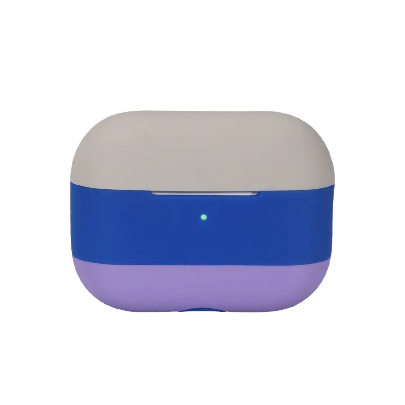 Фото Новый чехол для AirPods INS Style имеет абрикосовый цвет, силиконовый чехол для мобильного телефона Pro1 2, чехол для наушников, соответствующий цвету макарон №1