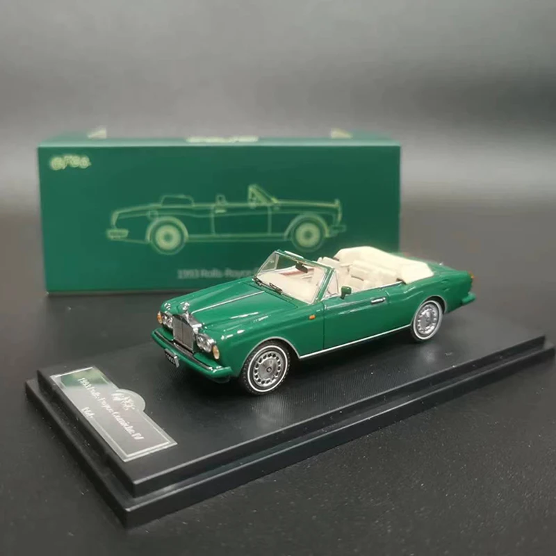 

GFCC 1:64 Model Car Rolls-R Corniche IV 1993 Alloy Roadster Vehicle Collection - Green