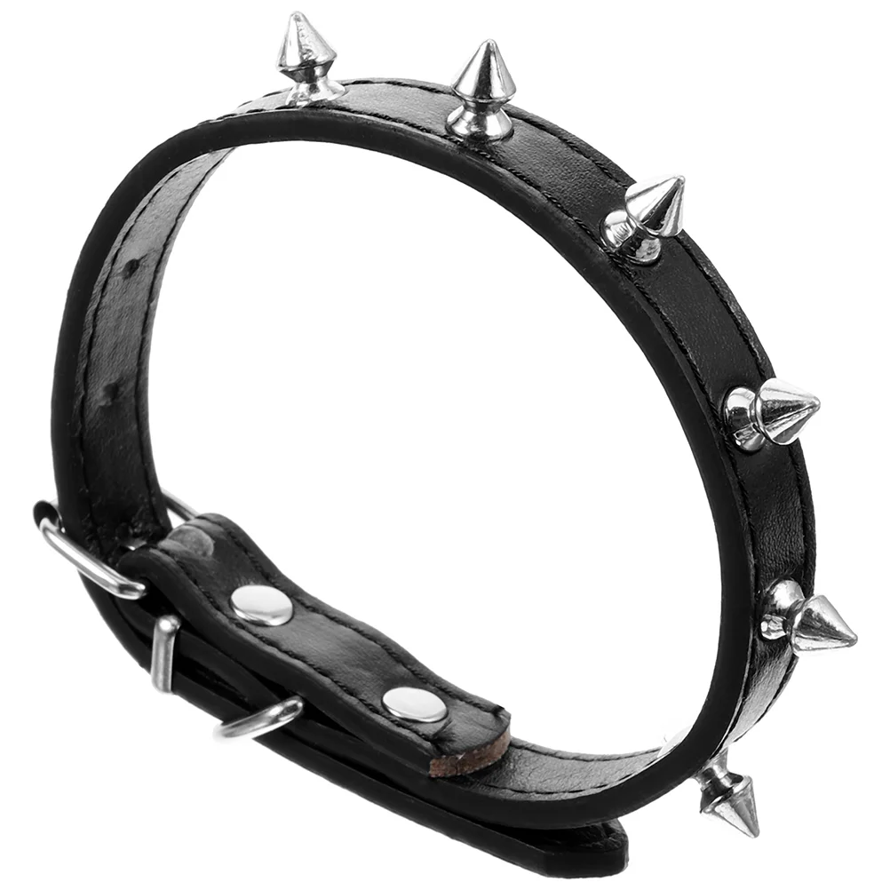 

Pet Collar Cat Collars Dog Spike Neck Decor Spikes Spiked Adjustable Small for Dogs Decoration Bathroom Decorations