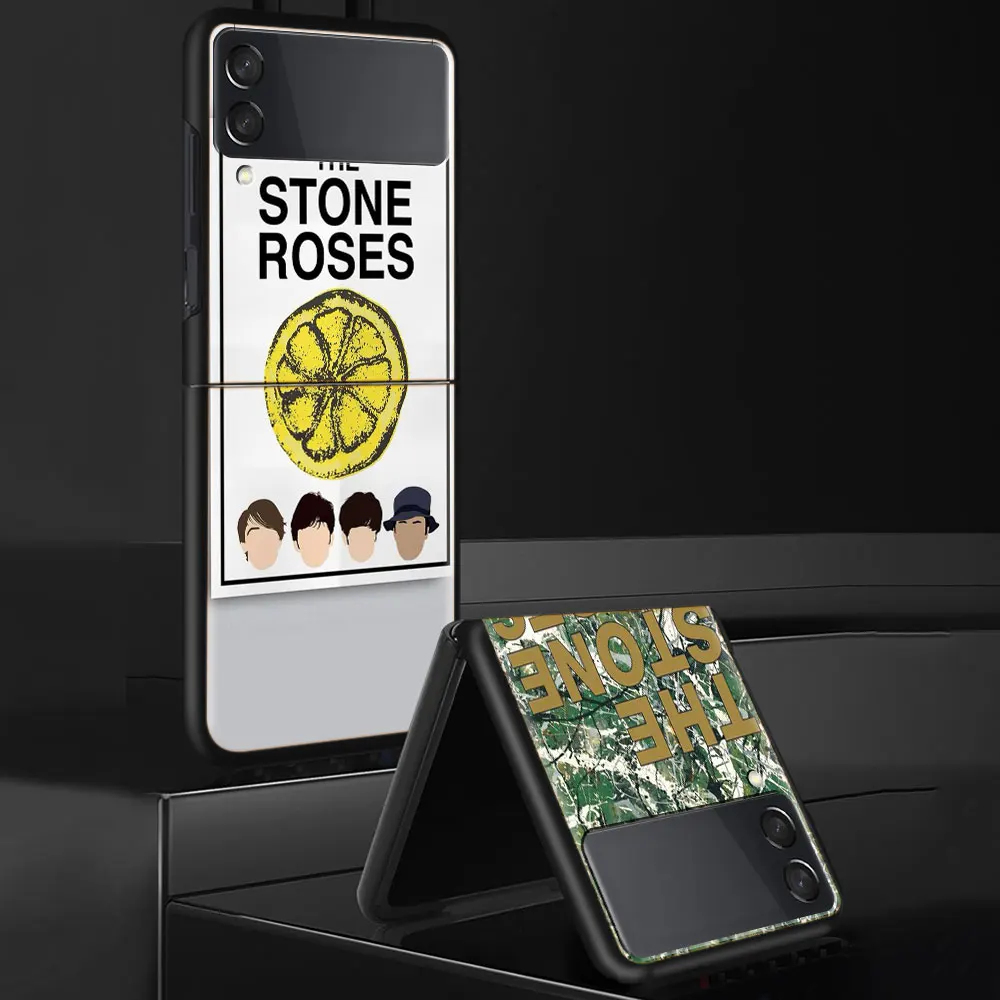 Чехол для мобильного телефона Stone-R-Roses Samsung Galaxy Z Flip 6 5G 5 4 3 черный чехол из жесткого