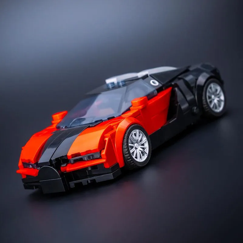 Фото Изысканный новый продукт: Конструктор MOC — модель суперкара, посвященная F.K.P. Технологичный модульный набор для сборки игрушек своими руками в подарок на фестиваль №2