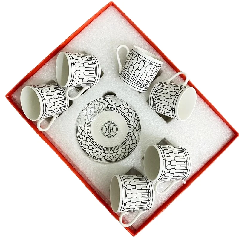 Кружки для эспрессо 80 мл набор из 6 предметов изолированные кружки чая и кофе с