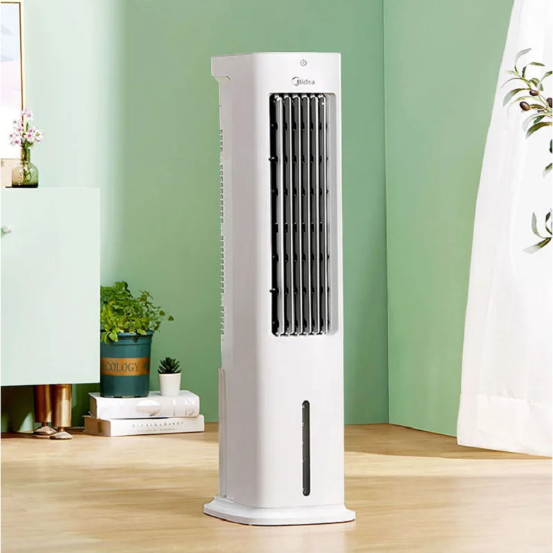 

Air Conditioning Fan Remote Control Cold Fan Household Refrigeration Leafless Floor Air Conditioning Fan Water Air Conditioning