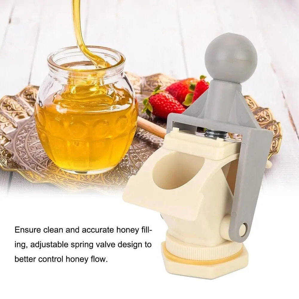 

Push Type Bee Tap Gate Valve Honey Separator Beekeeping Extractor Switch Valve Professional Useful Beekeeping Bottling Tool