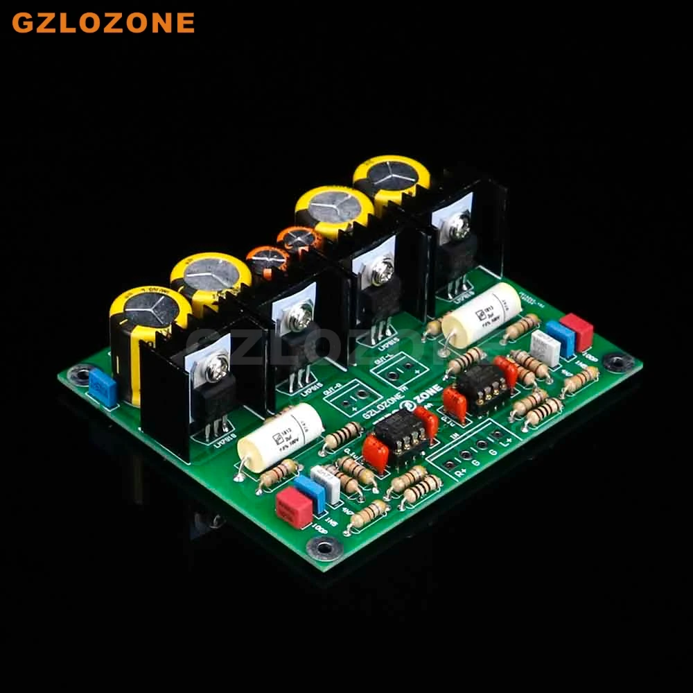 

ZEROZONE DUAL-RIAA MM Phono Turntable Preamplifier Board / Amplifier Kit MM LP Amp DIY