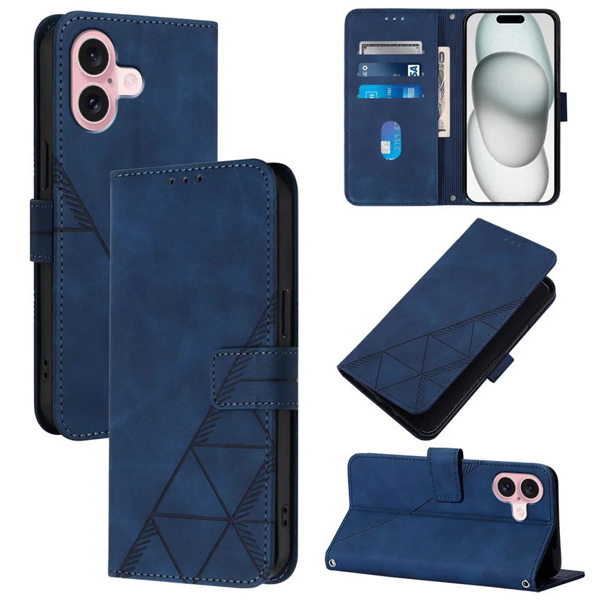 Однотонный кожаный чехол для телефона флип-чехол Google Pixel 4A 5 5A 6 6A 7 7A 8 8A 9 Pro XL