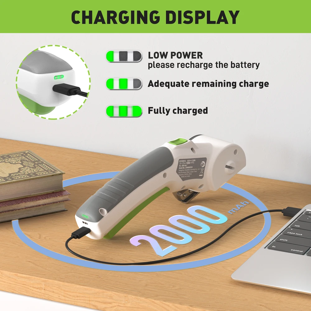 WORKPRO 3 6 В электрические ножницы для ткани пластика кожи ковра обрезки роз