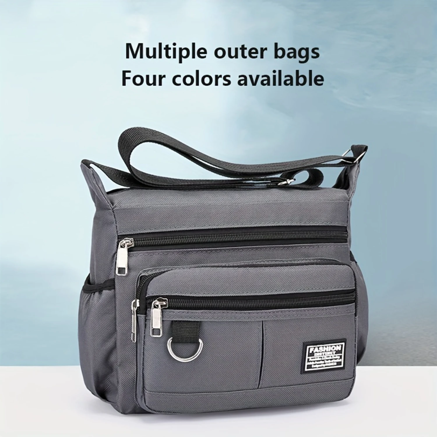 Модная многослойная Сумка через плечо легкая нейлоновая сумка Женская