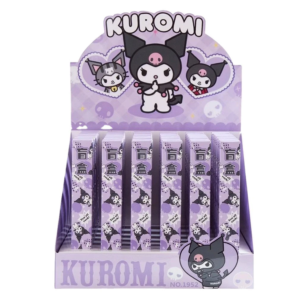 

Cartoon Anime Kawaii Kuromi 0.5Mm Black Gel Pen Cute Signature Pen Press Neutral Pen Student Stationery Girl Toy Birthday Gift