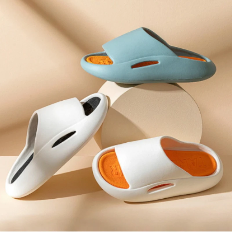 

Тапочки женские/мужские, летние шлепанцы для пляжа/улицы, домашние тапочки, обувь на толстой платформе, модная женская обувь, 2022