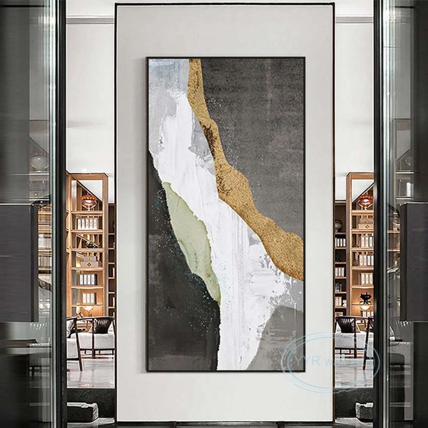 

Большая картина для гостиной, спальни, крыльца, холст ручной работы, картина маслом, настенное искусство, Декор, Настенная роспись, современная абстрактная акриловая подвесная картина