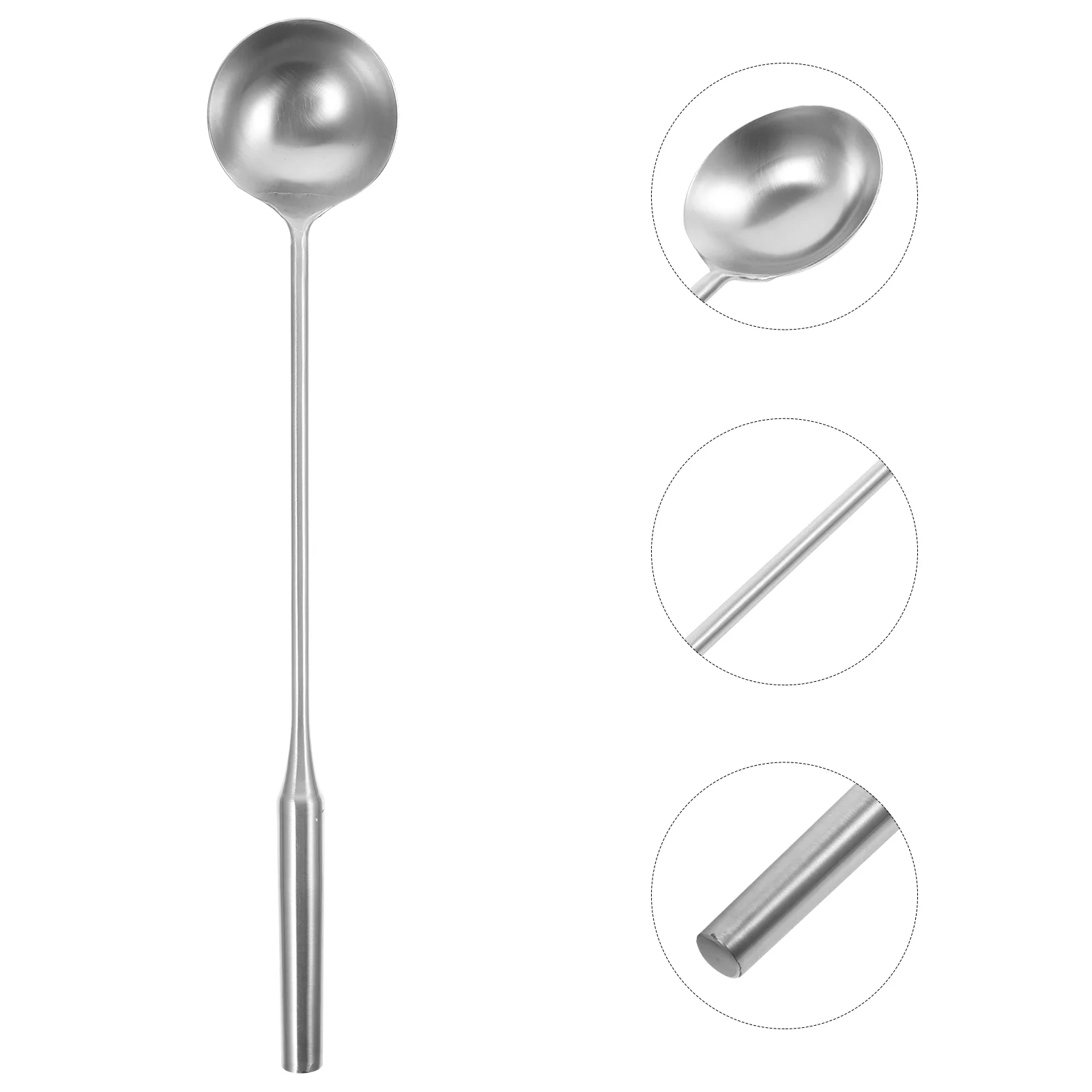 

Ladle Spoon Soup Kitchen Wok Utensils Steel Serving Cooking Stainless Water Spoons Dipper Accessories Sauces Ladles Metal Gravy