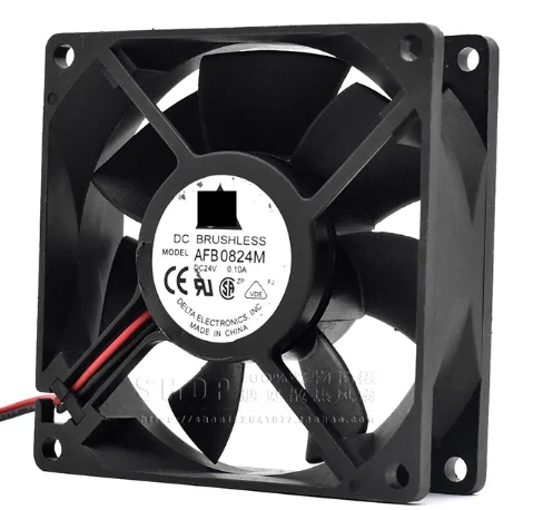 Новый, оригинальный AFB0824M 8025, 24 В, 0.10A, 8 см инвертор, инвертор, вентилятор охлаждения