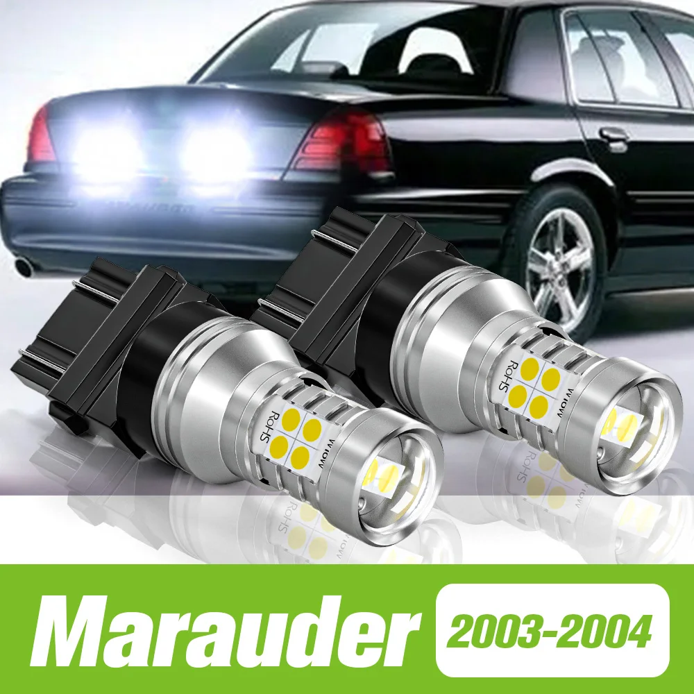 

2pcs For Mercury Marauder LED Reverse Light Backup Lamp 2003 2004 Accessories