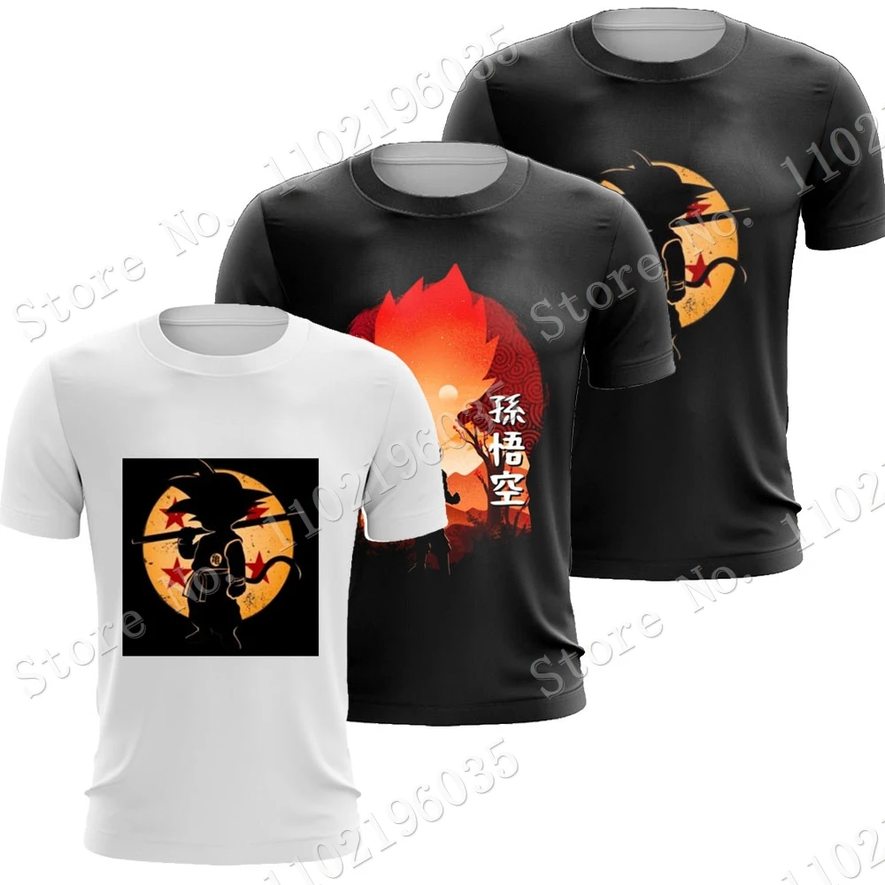 

Мужская футболка с 3D-принтом Goku, Повседневная футболка с круглым вырезом для бега и технических тренировок, лето 2022