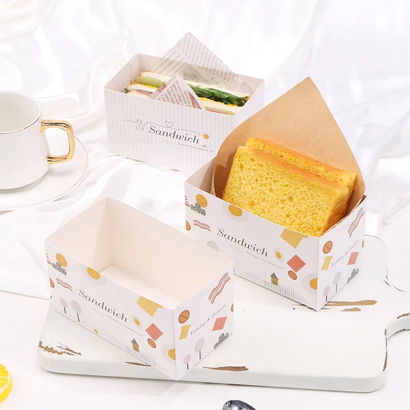 

50pcsCookie Baking Gift Box Egg Yolk Crisp Packing Box Donuts Chocolate Gift Christmas Birthday Event & Party Favors