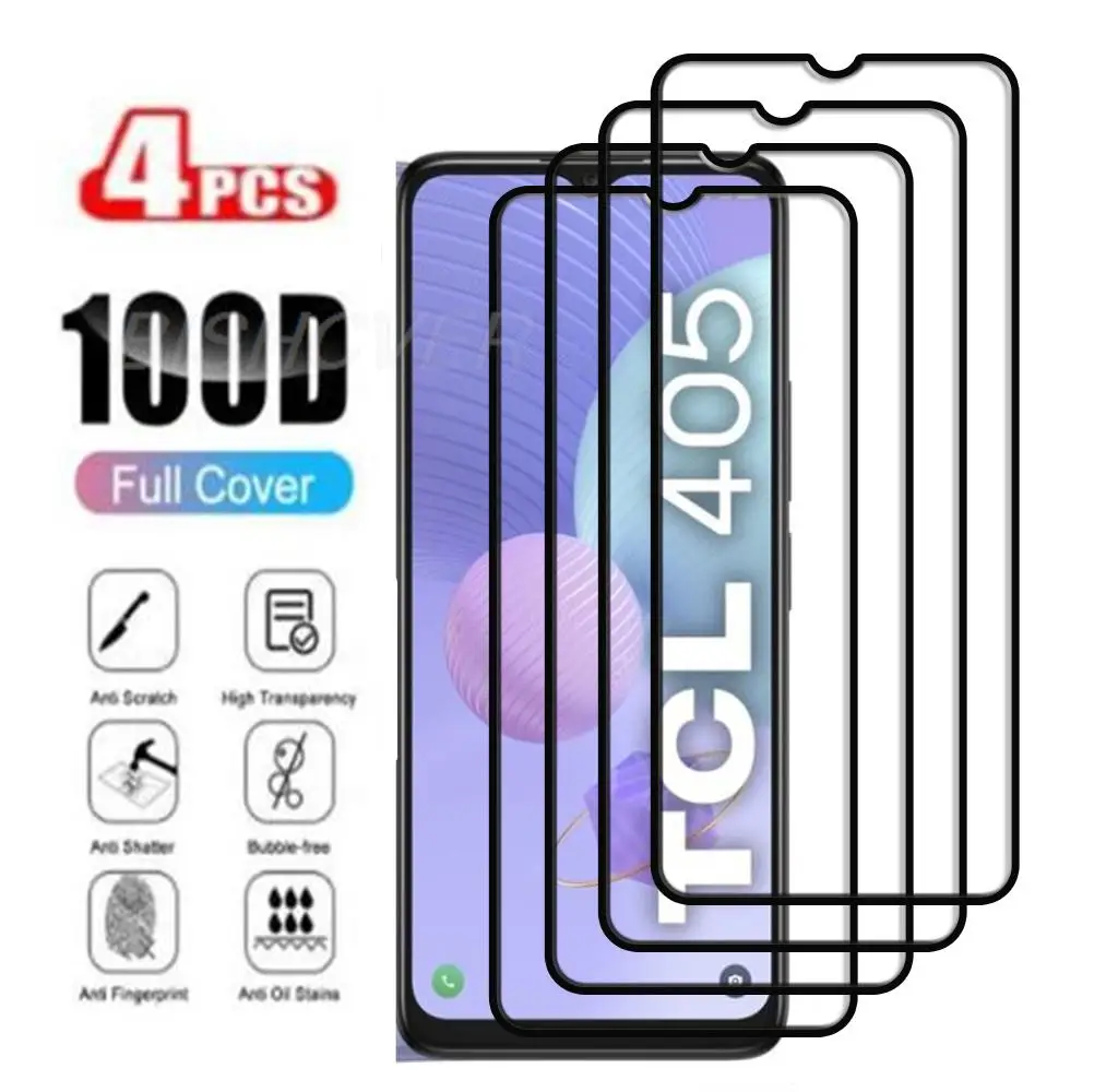 

Full Cover Protection Glass For TCL 405 6.6 inch TCL 405 T506D Tempered Screen Protector Glass