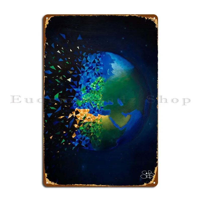 

The End Of Our World JAN19, металлический знак, ржавая живопись, печать на пабе, дизайн, оловянный знак, плакат