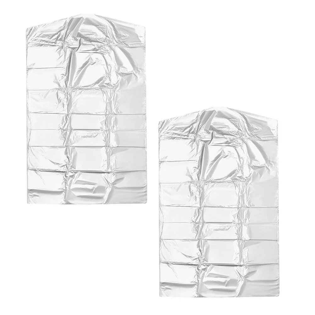 

60 Pcs Garment Dry Cleaning Bag Tote Insert Organizer Garment Cover Suit Clothing Storage Bag Plastic Clear Dress Bags Bride
