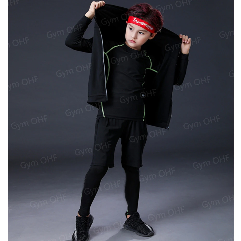 спортивный костюм детям Детская спортивная одежда высокого качества MMA Rashguard