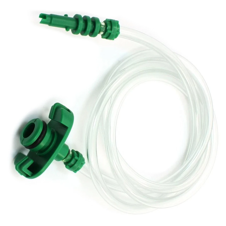 

1M 39.41" Length Air Tubing 10cc Glue Dispenser Syringe Adapter