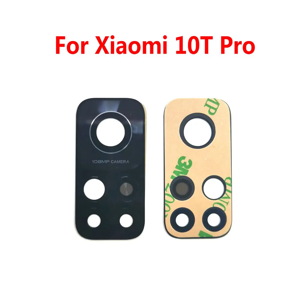 

For Xiaomi Mi 10T Pro New Rear Back Camera Glass lens Cover with Adhesive Sticker
