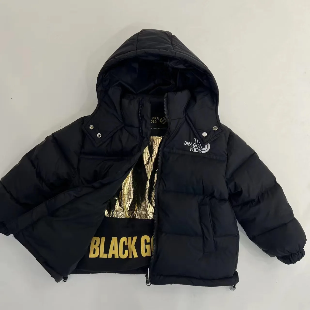 Осенне-зимний новый детский пуховик для мальчиков и девочек утепленная теплая