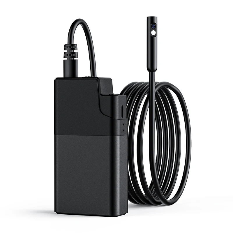 Портативный светодиодный эндоскоп с двумя объективами 5 мм HD 1080P м