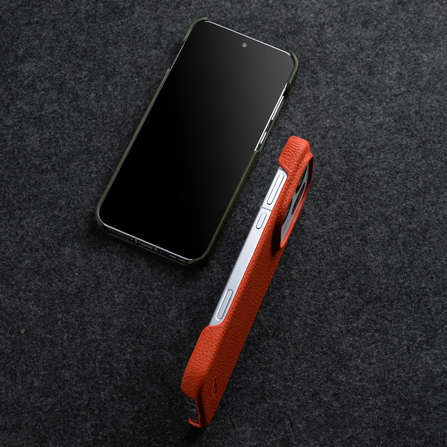 Фото Чехол Melkco из натуральной воловьей кожи для OPPO Find X9 Ultra Pro, премиум-класса, ручной работы, деловой защитный чехол-накладка из воловьей кожи №5