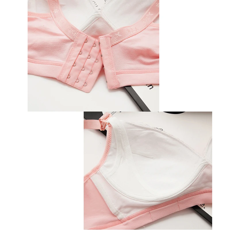 Wirefree Nursing Clothing Cotton Breastfeeding Bra for Pregnant Women Pregnancy Breast Sleep Underwear Soutien Gorge Allaitement enlarge