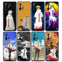 naruto has four generations and seven phone case for xiaomi mi 11i 12 12x 11 11x 11t poco x3 nfc m3 pro f3 gt m4 case silicone