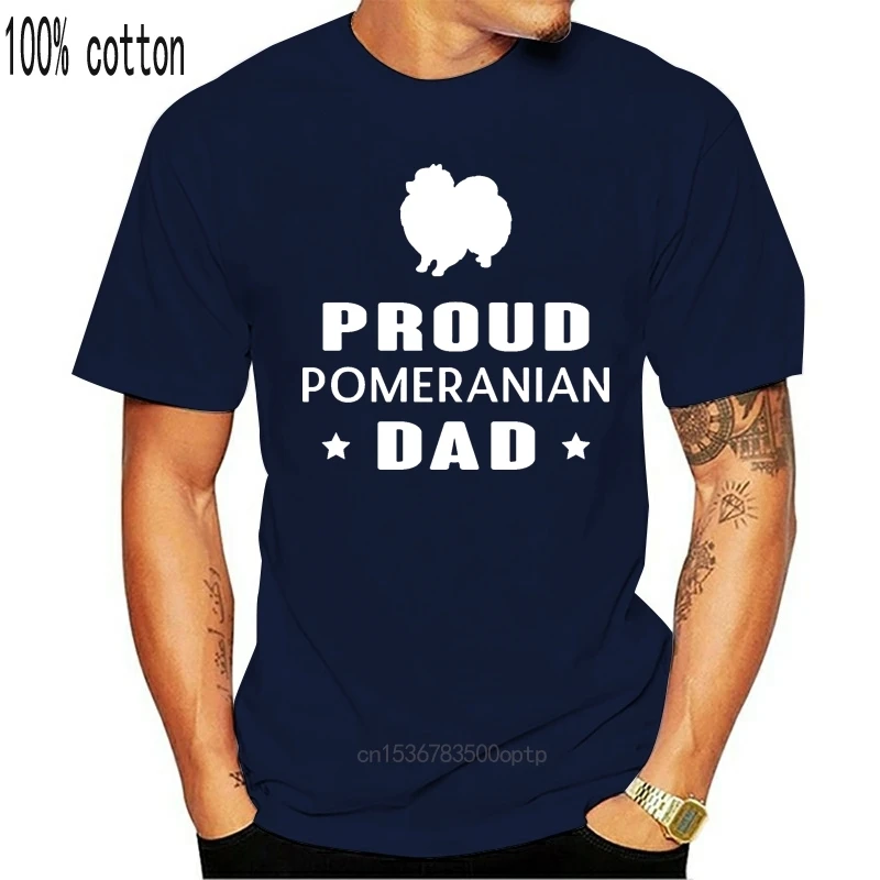 

Мужская одежда, мужская футболка с изображением померанского померанца, 100% хлопок, модель размера плюс 3xl, классный знаменитый базовый Летн...