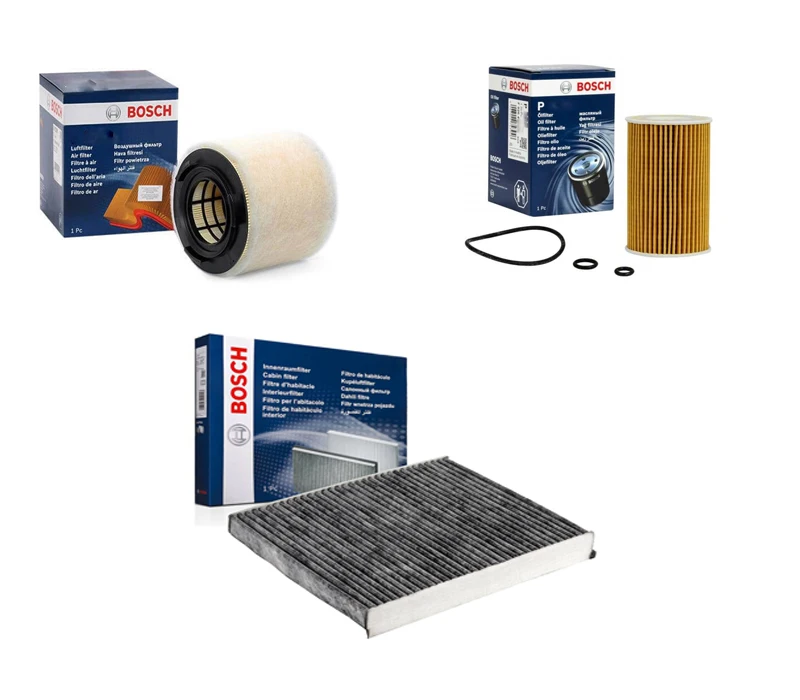 

Bosch Seat Toledo 1.6 TDi pcs set Filter Set CAY Carbon 2012-2015