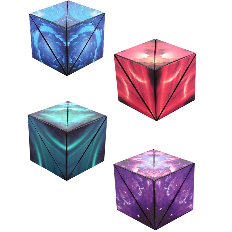 

Новинка, Магнитный Волшебный куб, геометрический куб, фиджет-игрушка для офиса, флип-шар, антистресс, снятие стресса, реабилитация