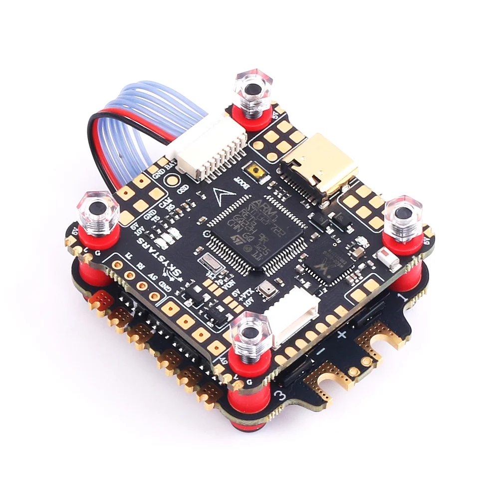 Контроллер полета SKYSTARS DJI F722 APP WIFI HD3 blheli _ 32 KM60 60A 4 в 1 ESC 3-6S DSHOT600 Летающий стек для РУ