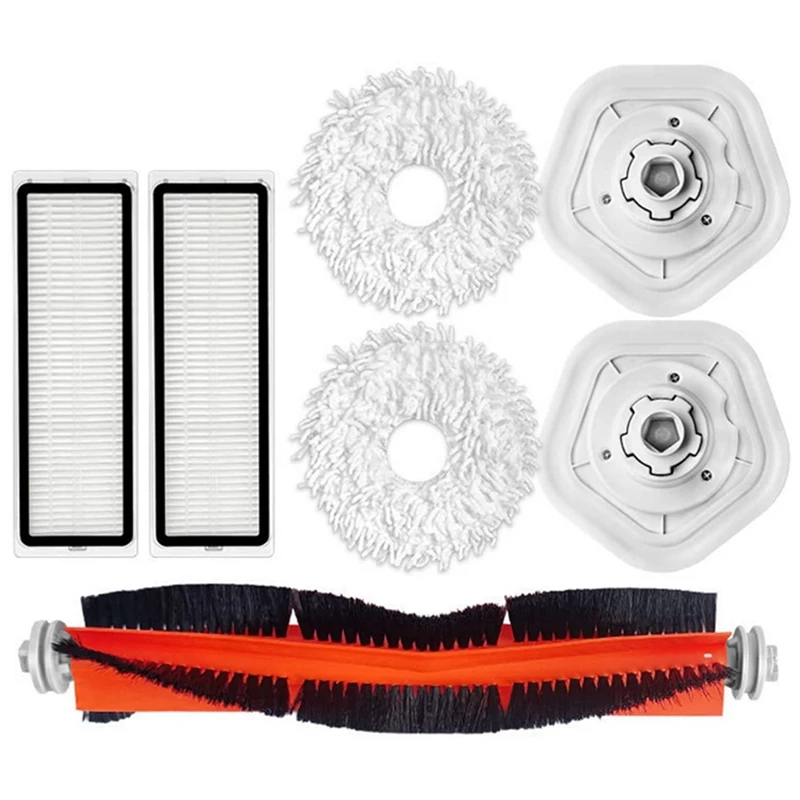 

AD-For Xiaomi Dreame Bot W10 W10 Pro Self-Cleaning Robot Vacuum Cleaner Accessories Main Brush HEPA Filter Mop Cloth