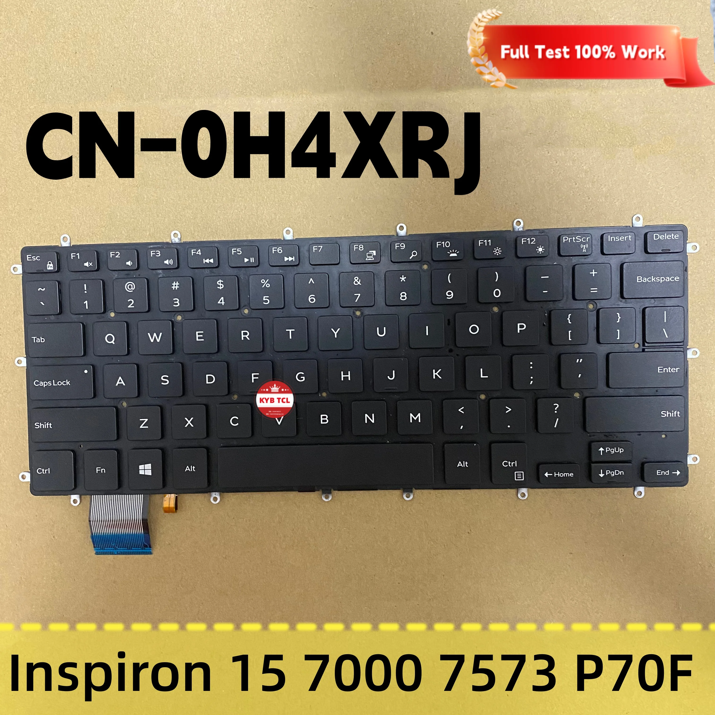 Фото Для Dell Inspiron 15 7000 7573 P70F: тачпад, вентилятор, разъем питания DC, плата кнопки питания USB, плата LED-подсветки клавиатуры, динамик, кронштейн тачпада 0H4XRJ 00M4M2 CN-023G91 16B30-1 0R8HWV 0926CF 0Y64H5 CN-0 №2
