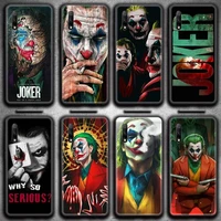 bandai joker heros clown phone case for huawei honor 30 20 10 9 8 8x 8c v30 lite view 7a pro