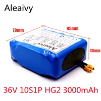 18650 36v 10s1p hg2 3000mah lithium ion battery pack for m365 mijia pro scooter extended range charge and discharge xt30 plug