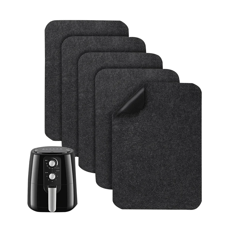 

5PCS Heat Resistant Mat For Air Fryer Kitchen Appliance Slider Mats,Kitchen Countertop Mat For Ninja Foodi Air Fryer