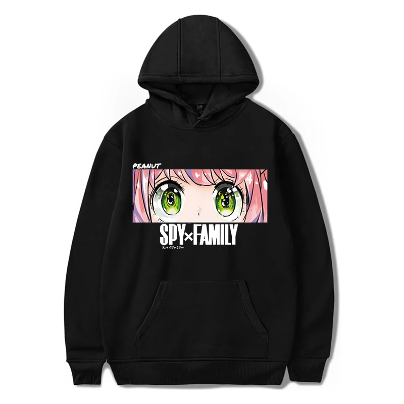 

Anya Forger Eyes Hoodie Anime SPY X Family Hoodies Women Aesthetic Clothes Autumn Sweatshirt Kawaii Anime Tops Harajuku Sudadera