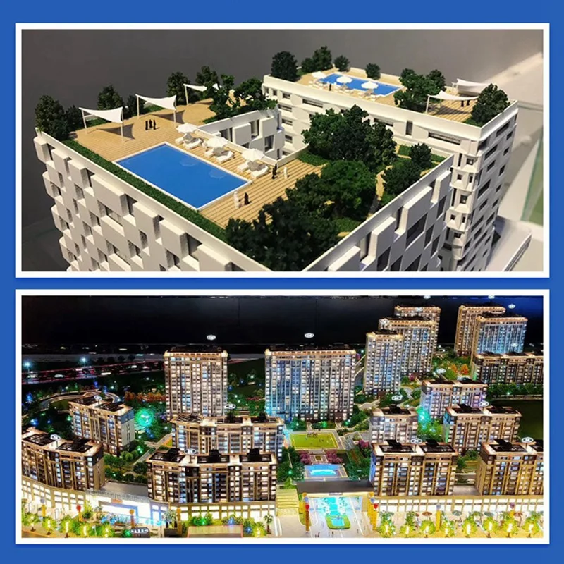 10Pcs Moss Micro-Landscape Ornament Lamp Architectural Sand Table Model Wall G Type Garden Durable Easy Install