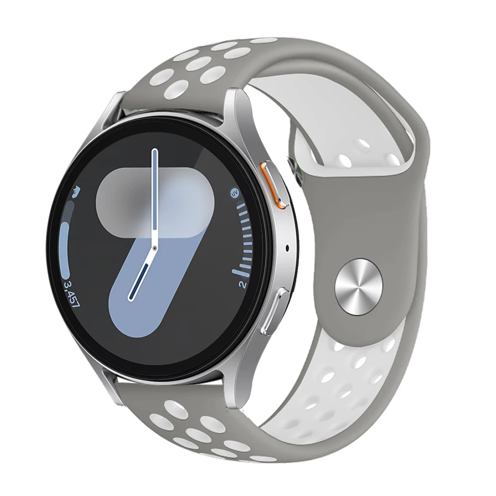 Фото Ремешки 20 мм 22 мм для Samsung Galaxy watch 7/6/5 Pro/4/6 classic/Gear s3 44 мм 40 мм браслет correa Huawei GT 4/2e/3 Band №2